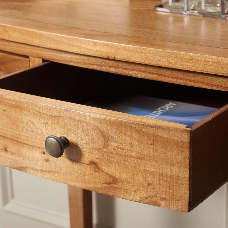Landon Writing Desk - AMH6516 - Oak - Safavieh Couture