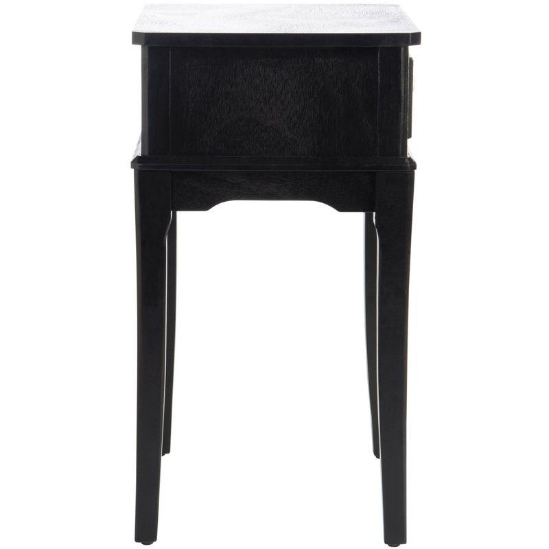 Opal 1 Drawer Accent Table - ACC5719B - Black - Safavieh