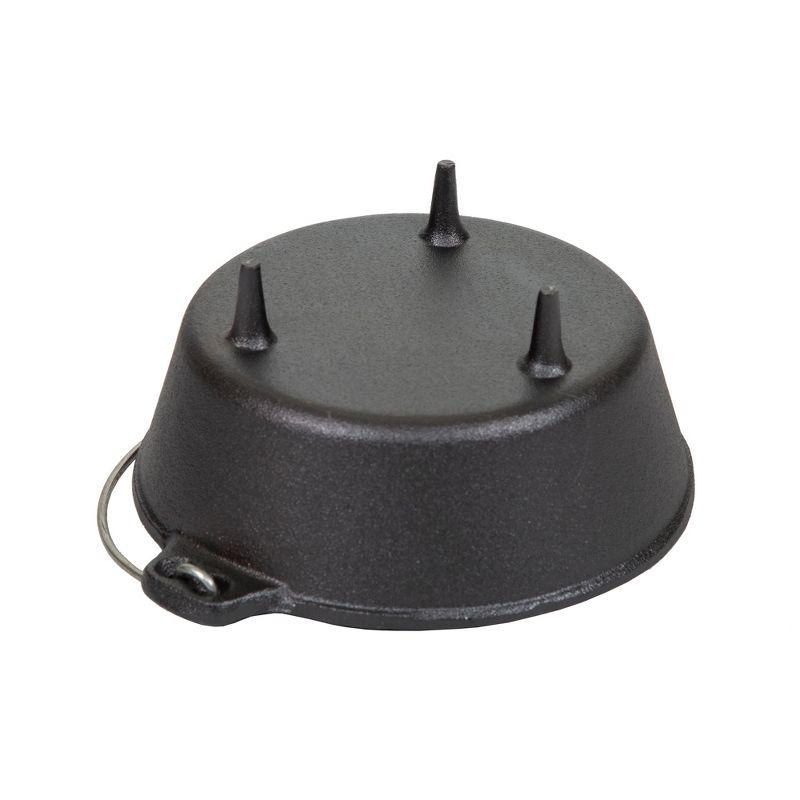 Stansport Preseasoned Cast Iron Dutch Oven with Legs