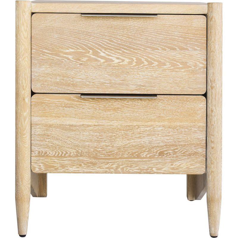 Meridian Furniture,Oakwood White Oak Nightstand