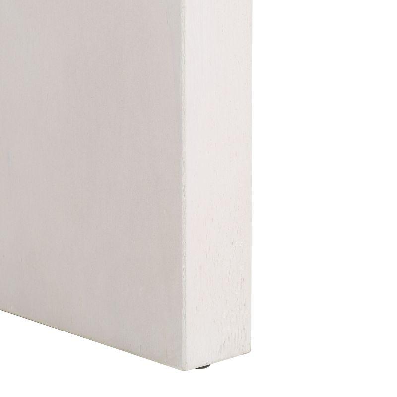 Liasonya Curved Console Table - CNS6604B - White - Safavieh