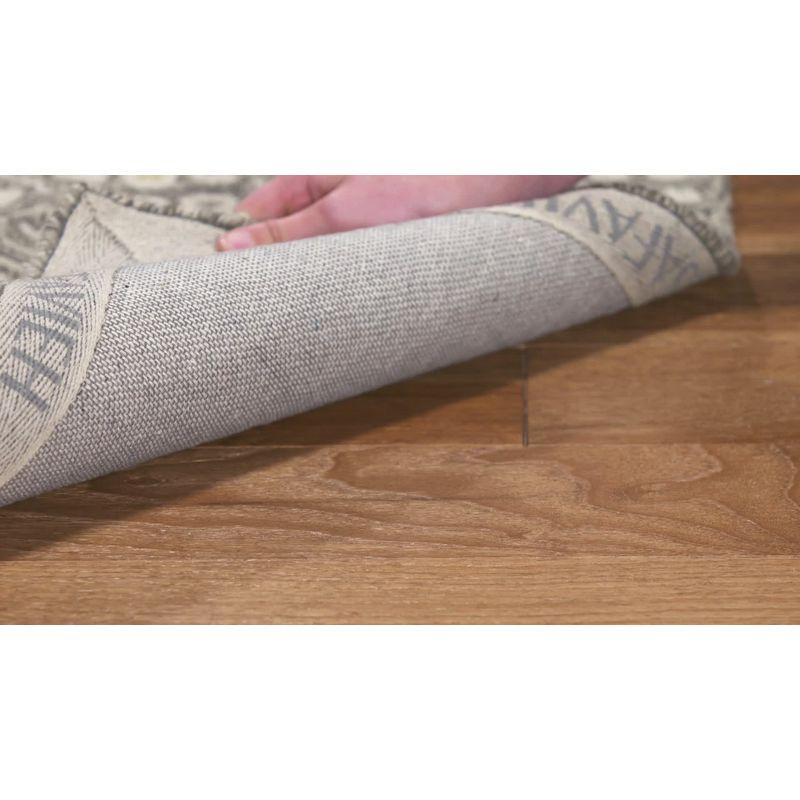 Micro-Loop MLP801 Hand Tufted Area Rug - Charcoal/Ivory - 5'x5' - Safavieh.