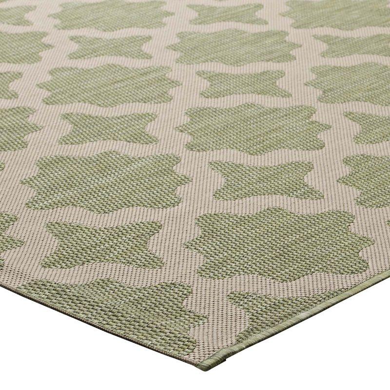Modway Cerelia Moroccan Trellis Indoor and Outdoor Area Rug