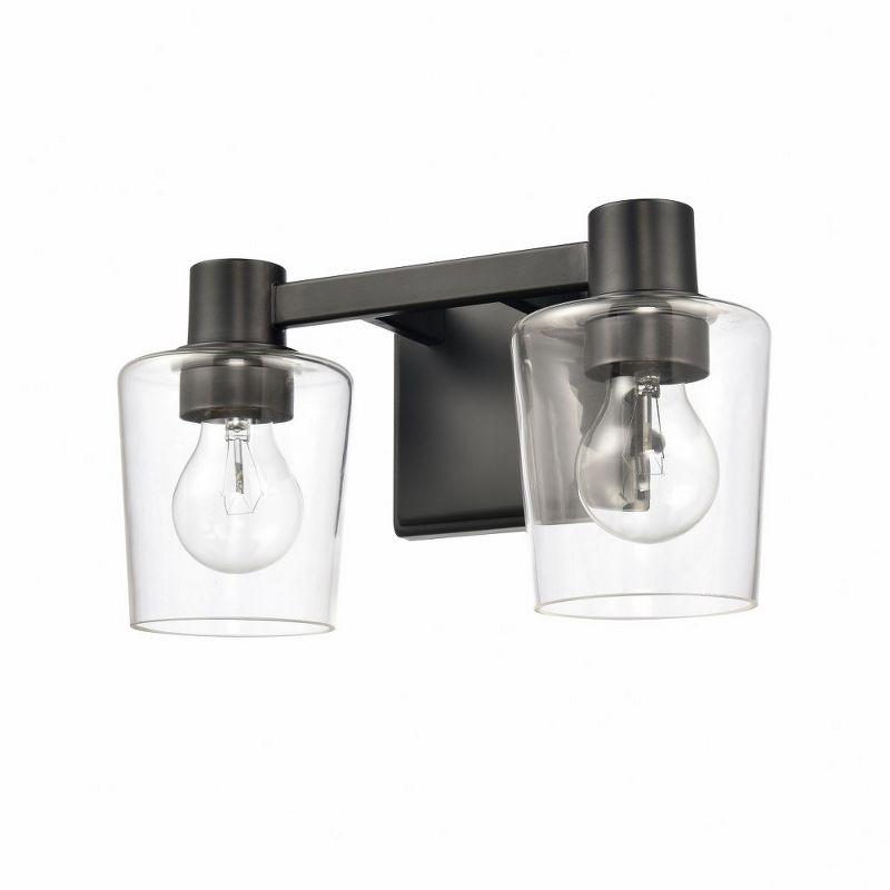 Elk Home Celia 2 - Light Vanity in  Matte Black