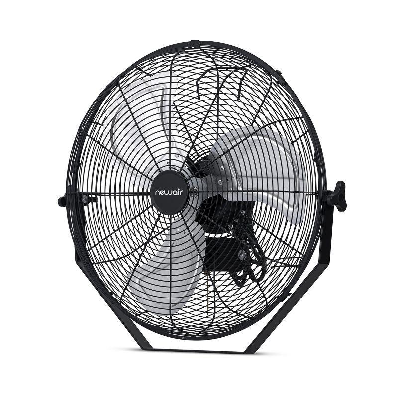 Newair Outdoor High Velocity Wall Mounted Fan with 3 Fan Speeds