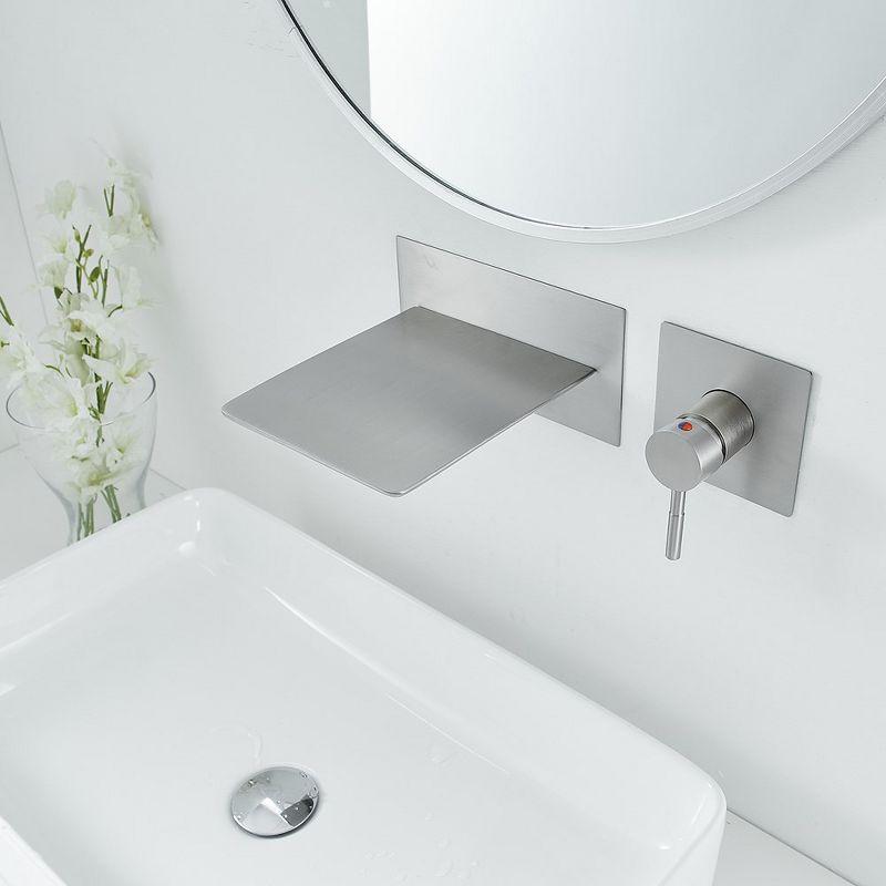 Wall Mounted Optional Single-handle Bathroom Faucet