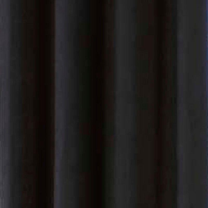 Commonwealth Thermaplus Navar Blackout Faux Suede Grommet Top Panel - 54x84" - Black