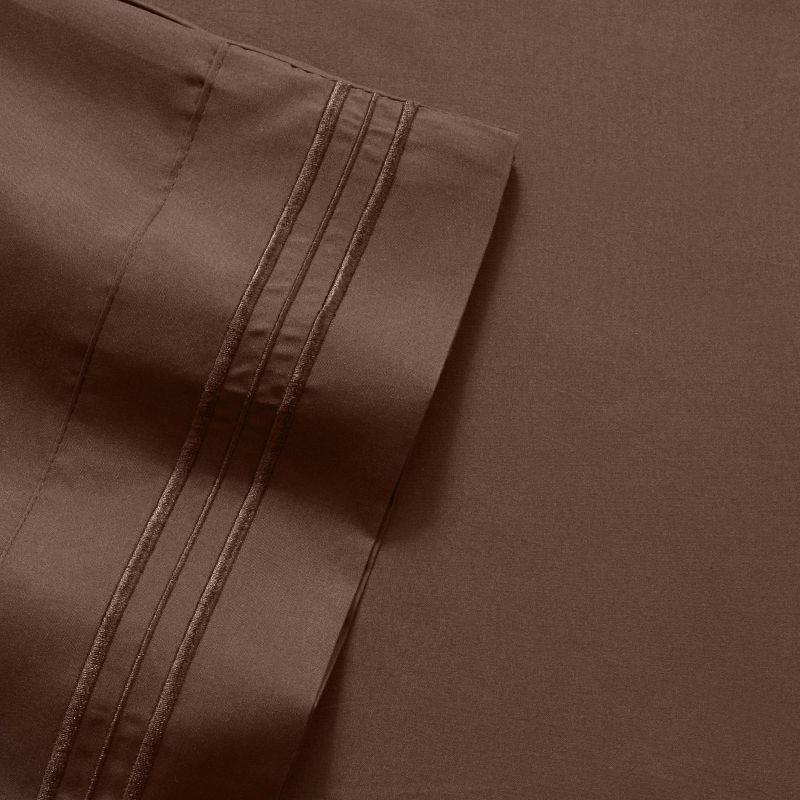 Sweet Home Collection Luxurious Classic Soft Solid 1800 Series Microfiber Sheet Set, Various Colors and Sizes