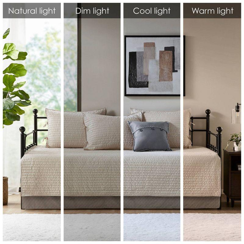 Madison Park Ridge 3 Piece Reversible Plaid Daybed Cover Set