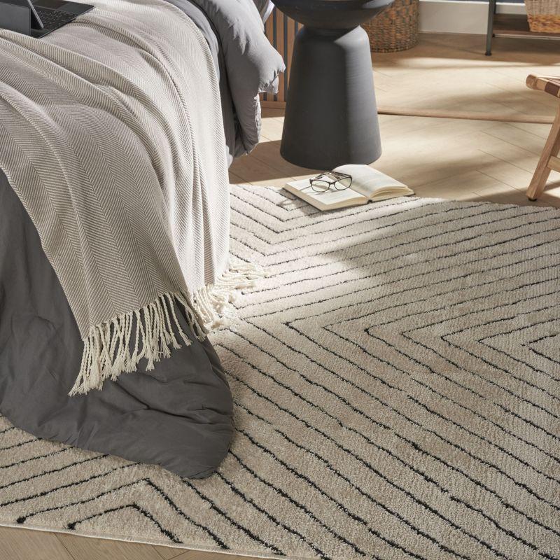 Nourison Cozy Modern Scandinavian Indoor Area Rug