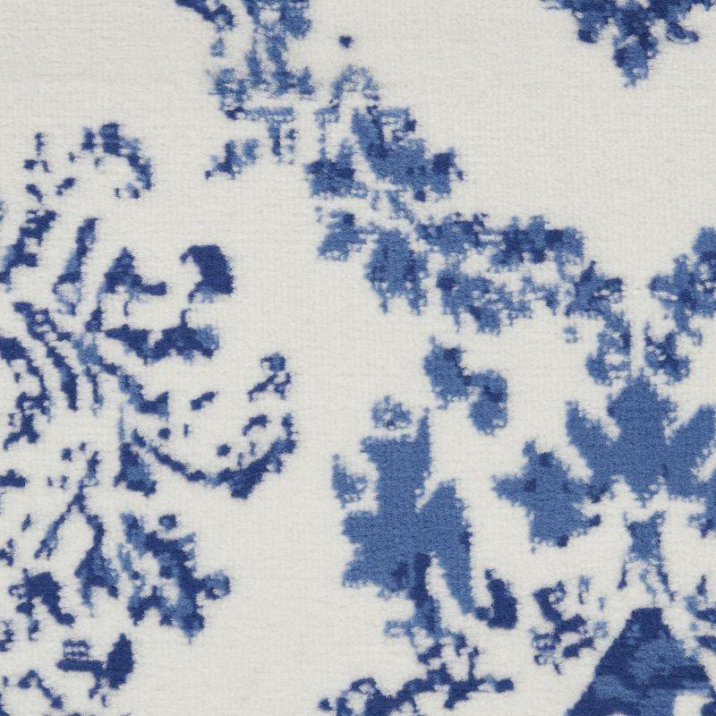 Nourison Whimsicle WHS01 Indoor only Area Rug - Ivory Navy 7' x 10'
