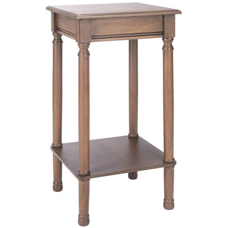 Tinsley Square Accent Table - Brown - Safavieh.