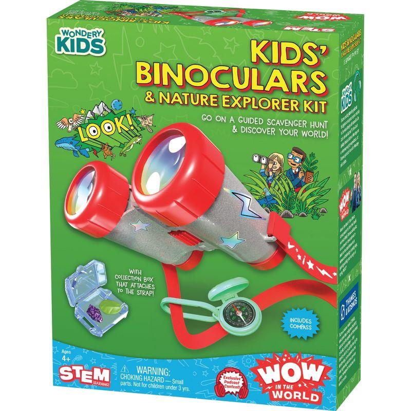 Wow in the World: Kids' Binoculars & Nature Explorer Kit