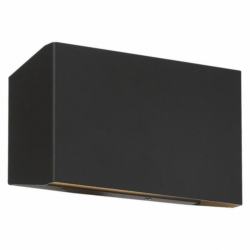 Amora Black Steel LED Wall Sconce