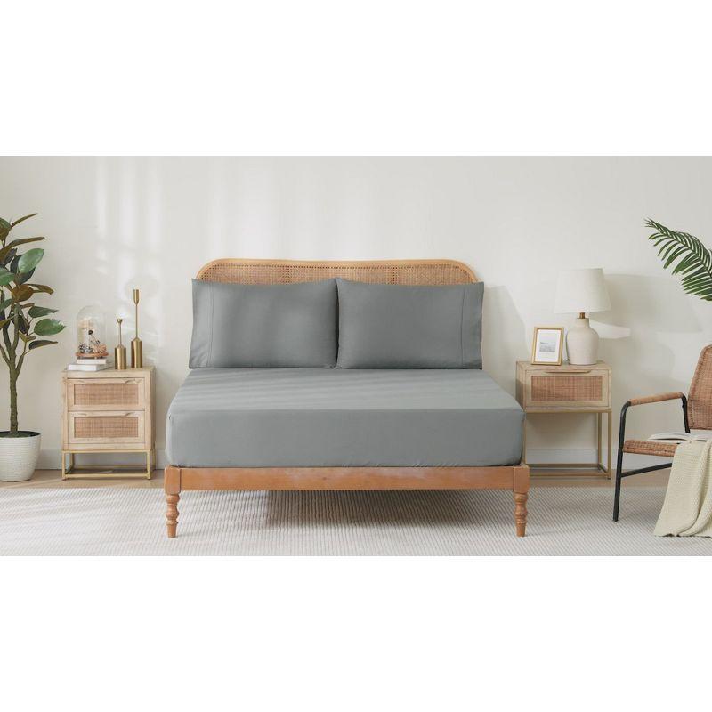 Sweet Home Collection All Season Bed-in-A-Bag 5pc/7pc Solid Color Comforter & Sheet Set Ultra Soft Bedding by Sweet Home Collection