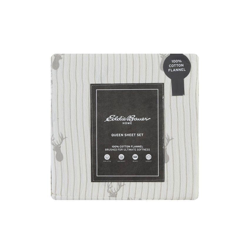 Eddie Bauer Cozy Cotton Flannel Sheet Sets