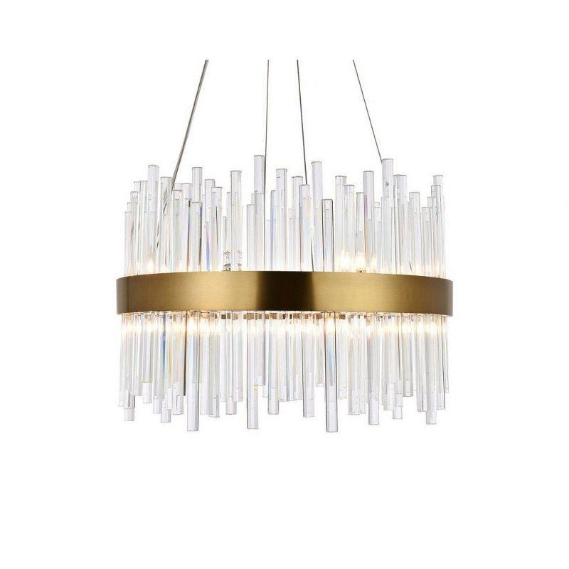 Elegant Lighting Dallas 14 - Light Chandelier in  Gold