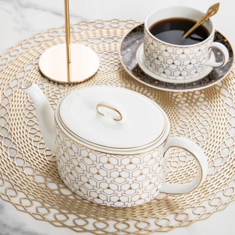 The Whispers of Elegance Tea Service Collection - 600 cc tea pot