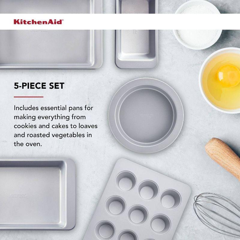 KitchenAid 5pc Nonstick Bakware Set