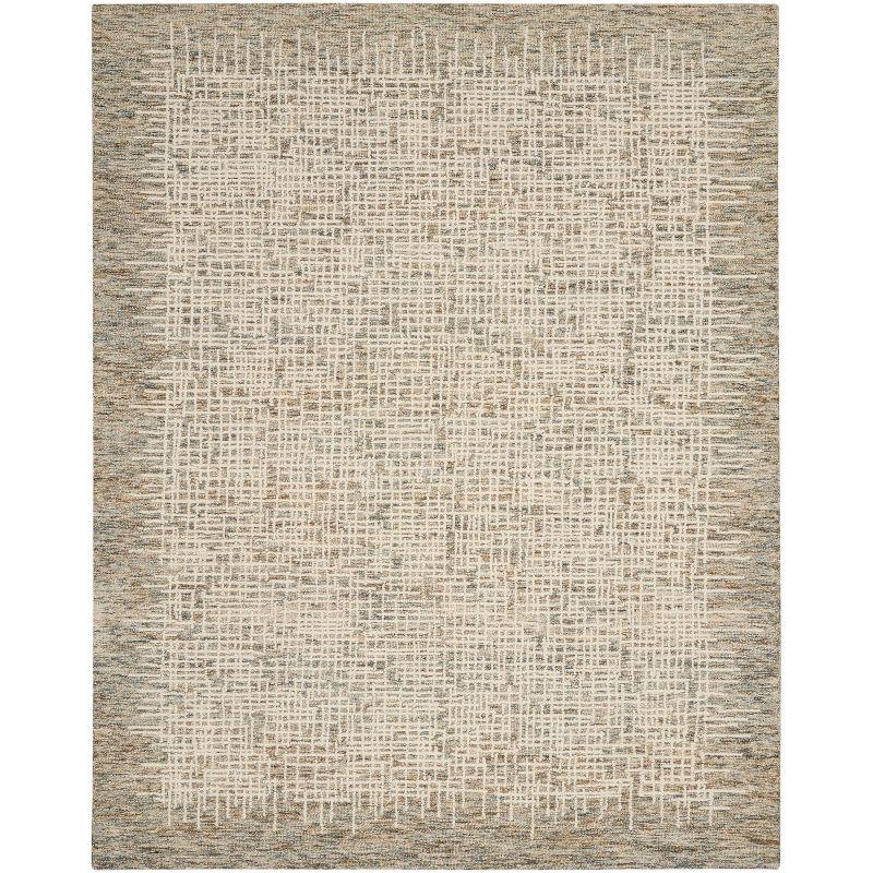 Nourison Vail Rustic Texture Indoor Area Rug Ivory/Multi 7'9" x 9'9"