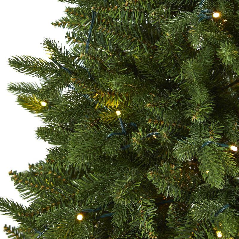 Nearly Natural 5-ft New Hampshire Fir Artificial Christmas Tree with 150 LED Lights