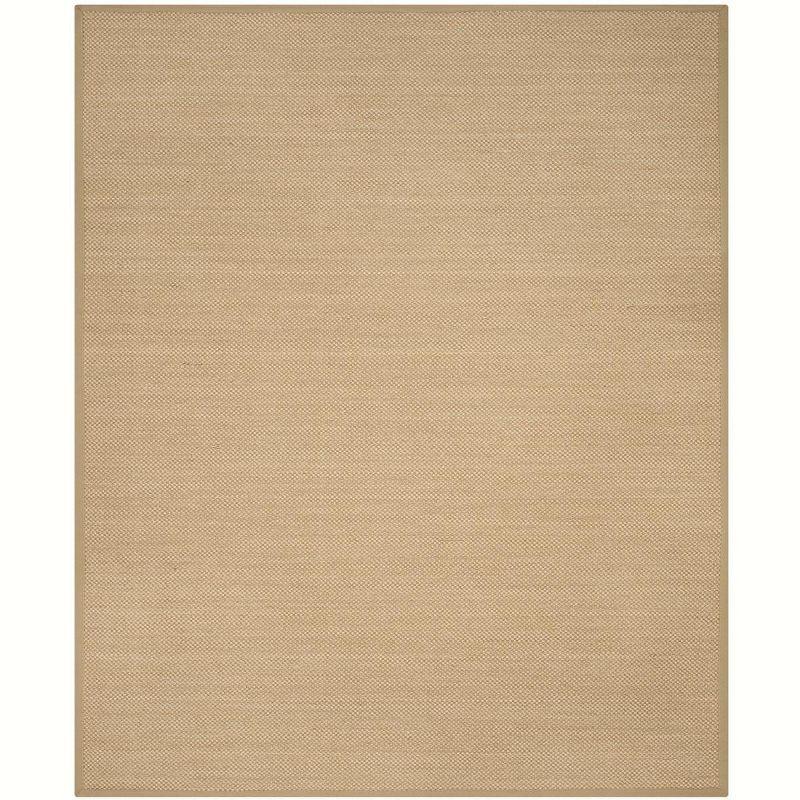 Natural Fiber NF141 Power Loomed Indoor Area Rug - Maize/Linen - 11'x15' - Safavieh.