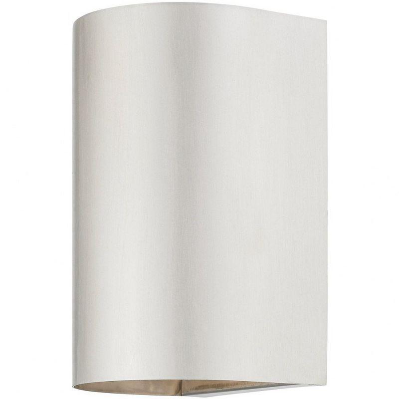 Brushed Nickel Dimmable Direct Wired Electric Sconce