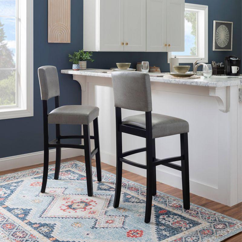 Caldwell Upholstered Counter/Bar Stool