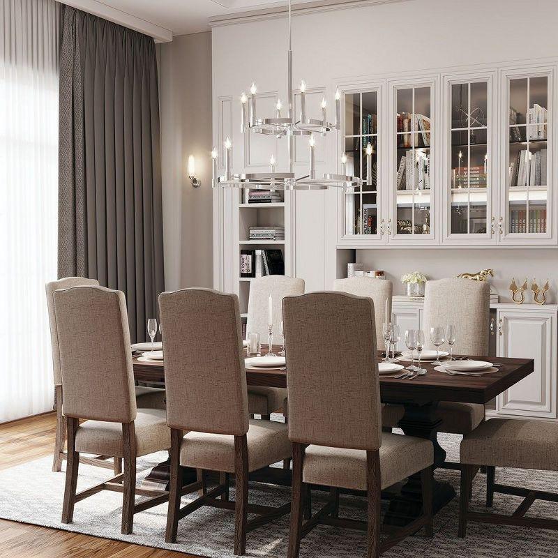 Kichler Lighting Tolani 12 - Light Chandelier in  Polished Nickel