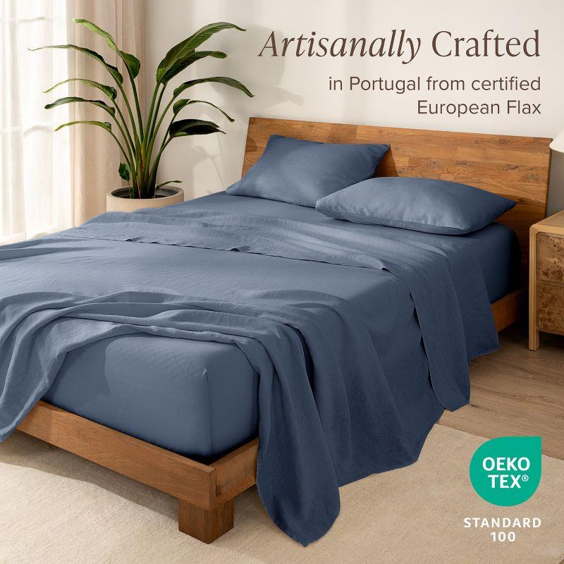 Bare Home 100% Linen Sheet Set