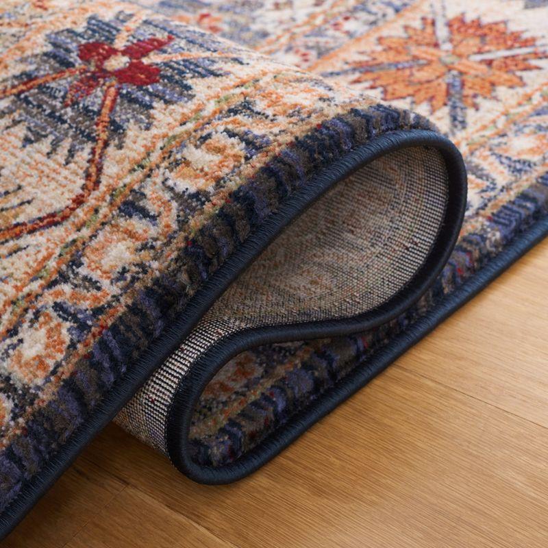 Vintage Persian VTP645 Power Loomed Area Rug - Cream/Rust - 5'3"x7'7" - Safavieh.