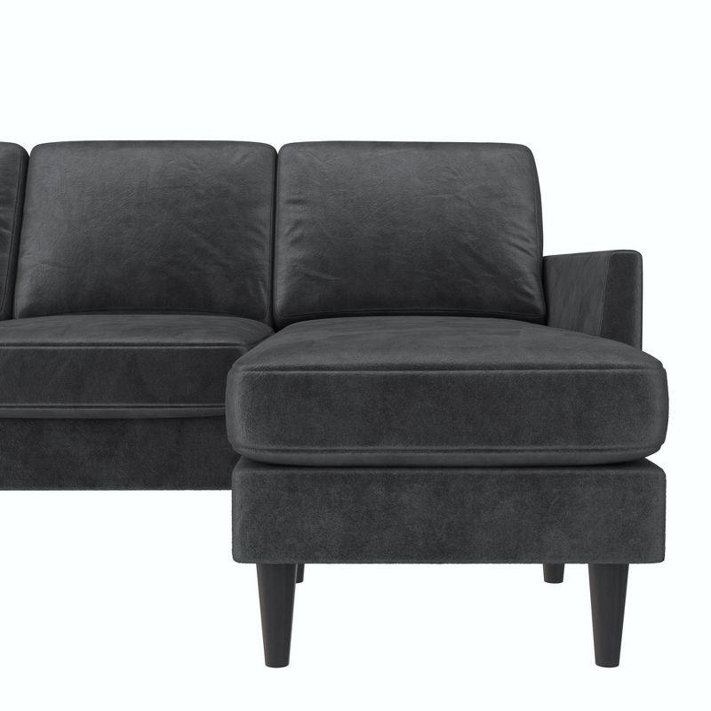 Winston 81.5" Wide Reversible Sofa & Chaise with Ottoman