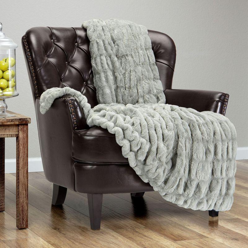 Chanasya Faux Fur Throw