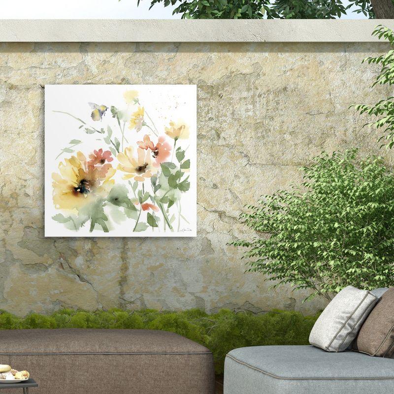 "Sunflower Meadow I" Outdoor Canvas