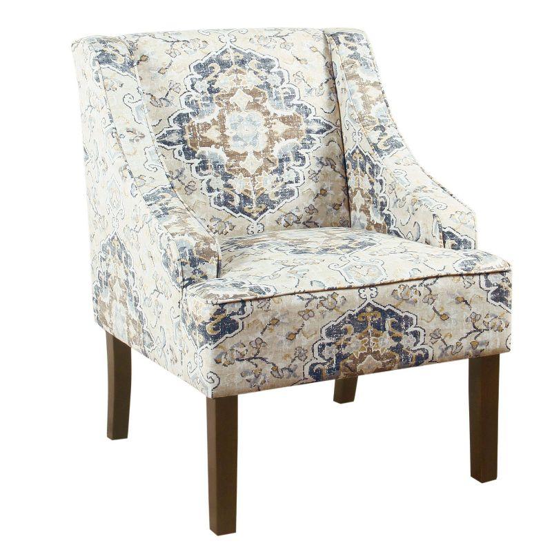 Classic Swoop Accent Armchair - HomePop