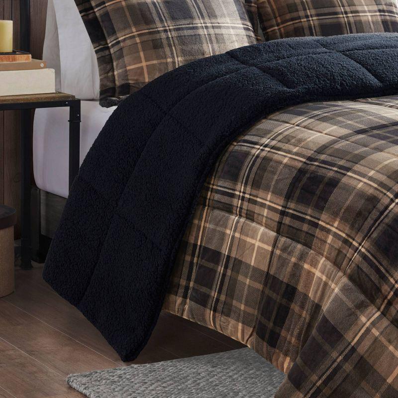 Woolrich Woolrich Alton Plush to Sherpa Down Alternative Comforter Set