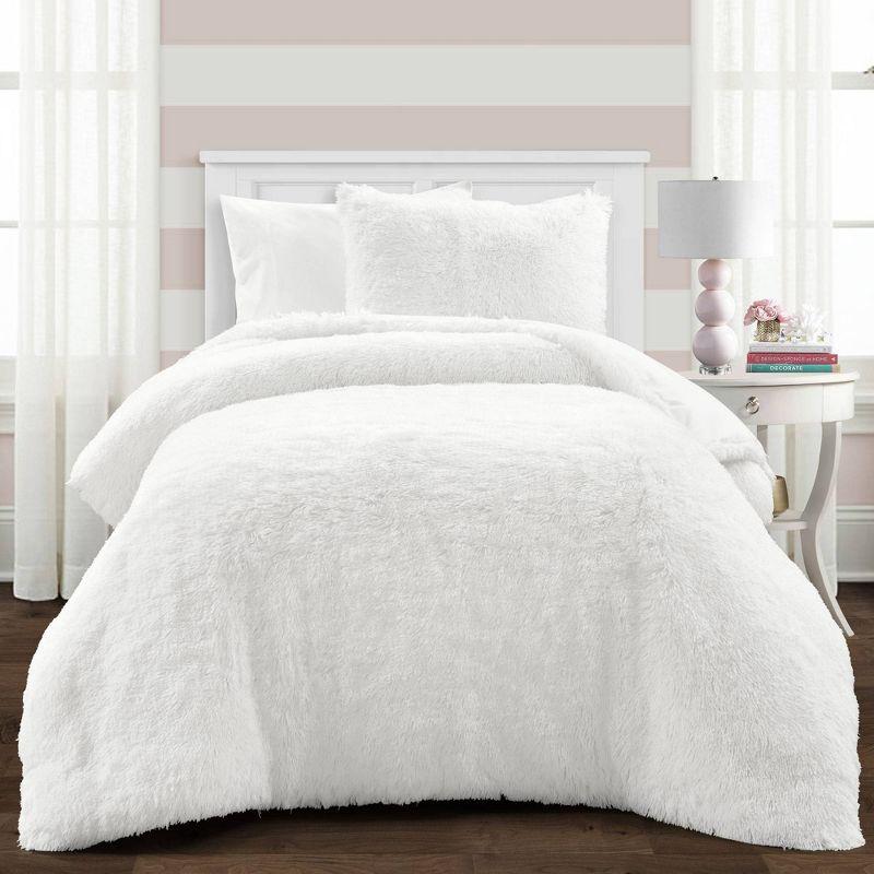 Lush Decor Reyna Microfiber 3 Piece Comforter Set