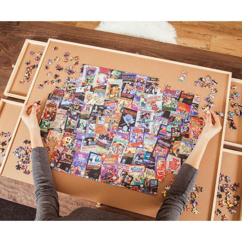 Toynk 8-Bit Armageddon Retro Video Game Puzzle | 1000 Piece Jigsaw Puzzle