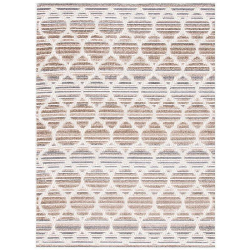 Cabana CBN333 Loomed Indoor Area Rug - Grey/Ivory - 8'x10' - Safavieh