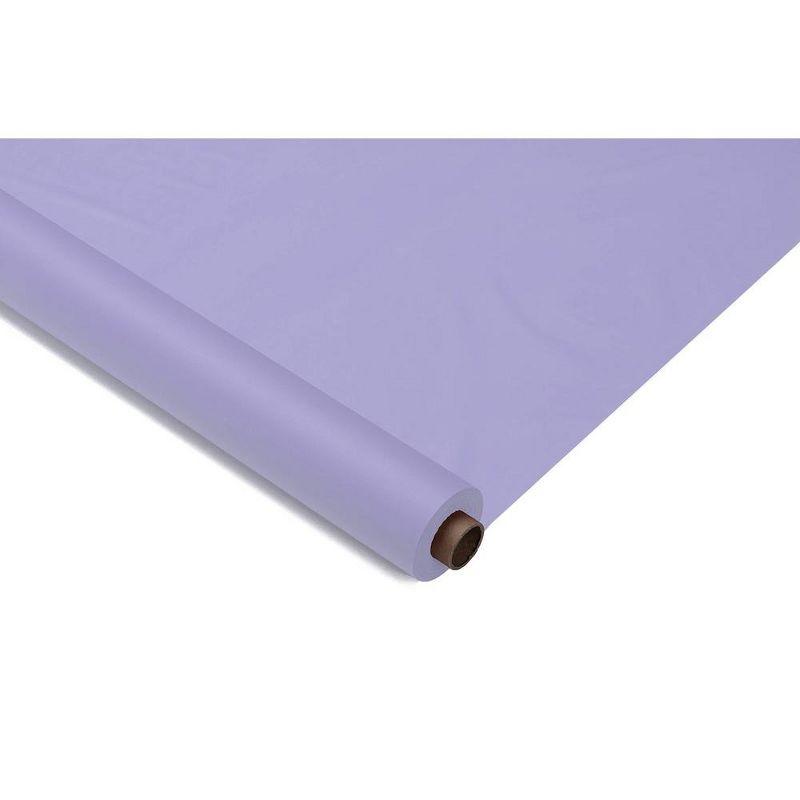 Lavender 40" x 300' Premium Plastic Table Roll