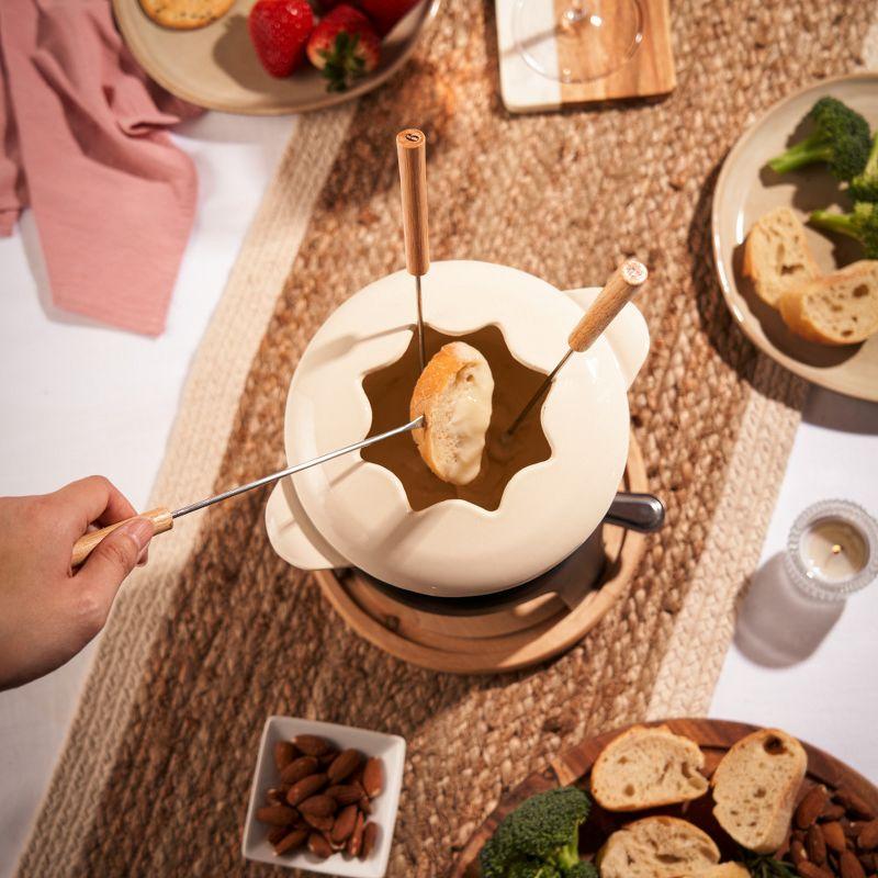 Twine Cast Iron Fondue Set