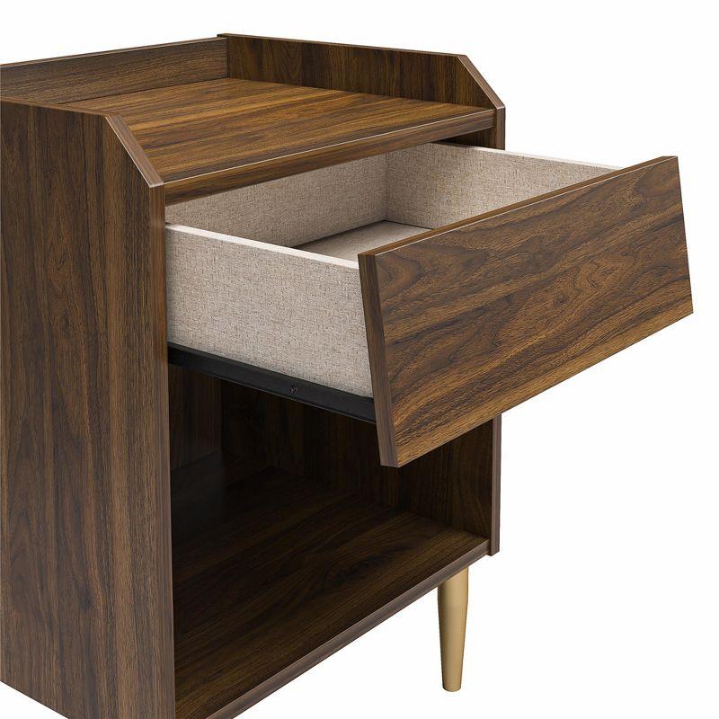 Little Seeds Remy Nightstand, Walnut