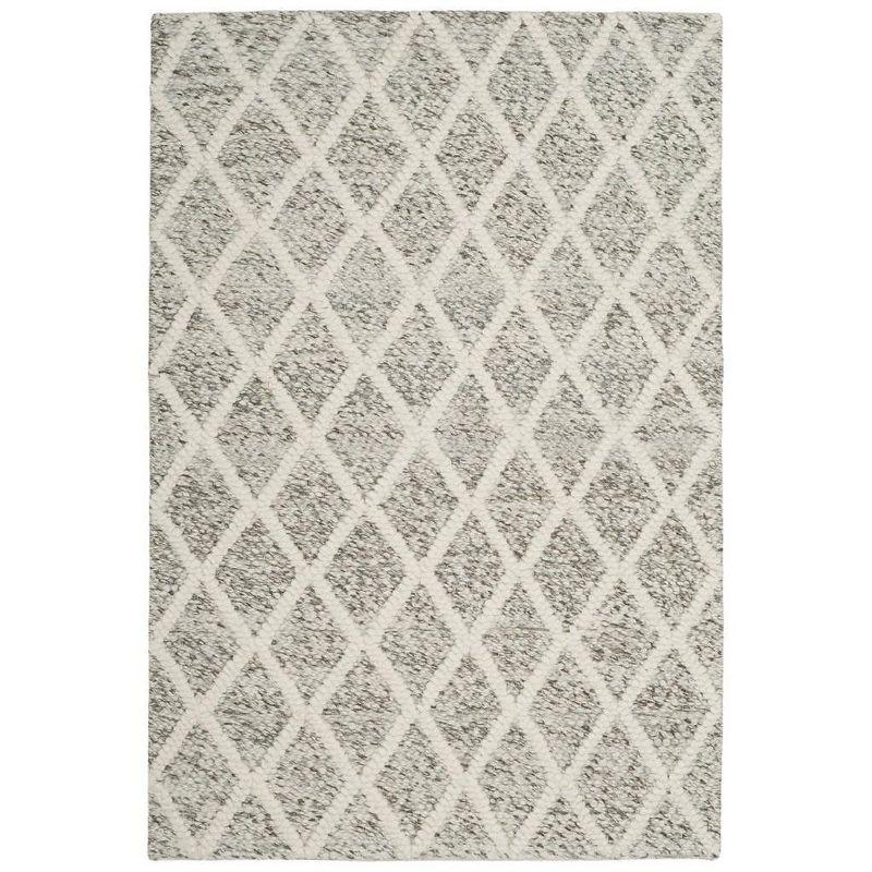 Natura NAT711 Hand Woven Indoor Area Rug - Ivory/Stone - 4'x6' - Safavieh.