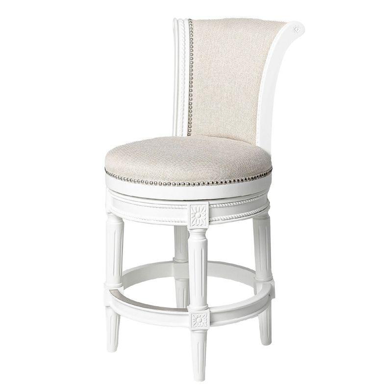 Maven Lane Maven Lane Pullman Stool with Fabric Upholstery
