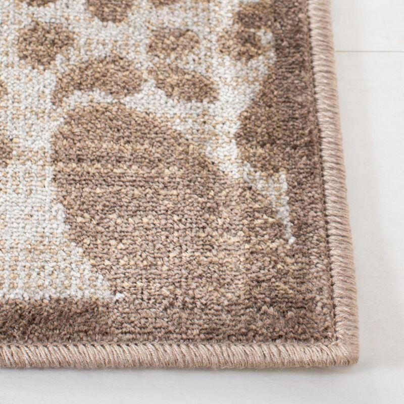 Atlas Camel and Stone Rectangular Viscose Area Rug