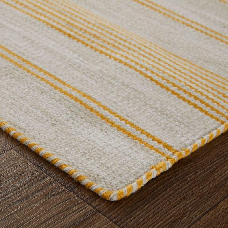 Duprine Transitional Stripes Indoor/Outdoor Area Rug