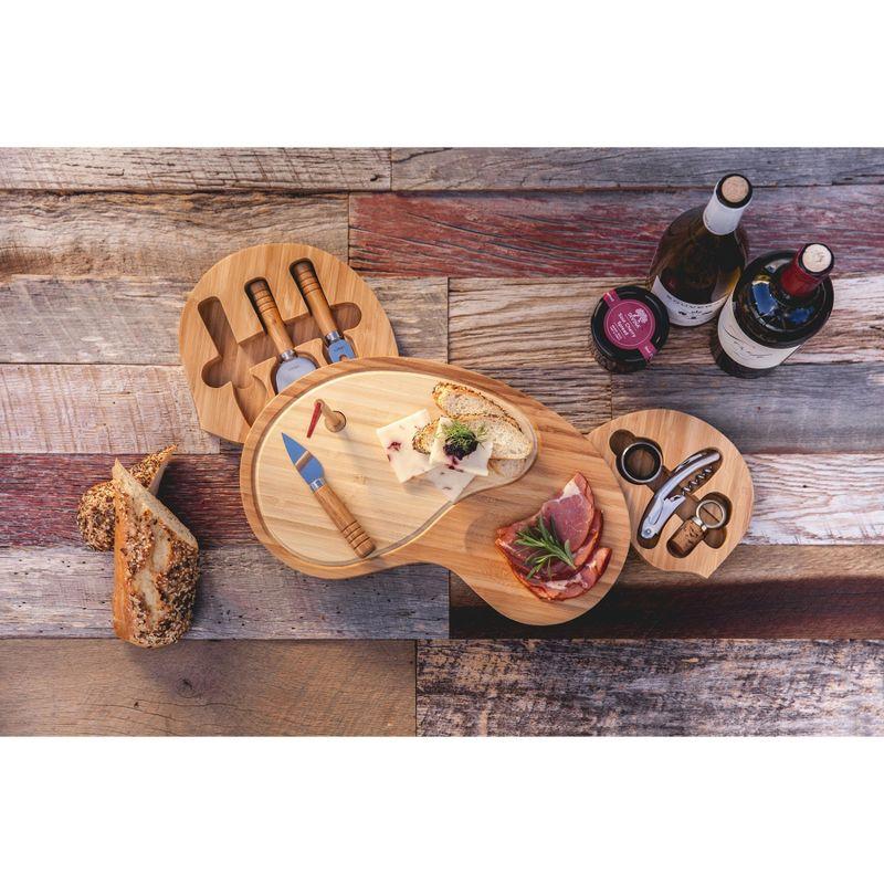 Millwood Pines Sand Trap Golf Gift Cheese Board & Knife Set - Novelty Charcuterie Board with Cheese Knife Set - Cheese Boards Charcuterie Boards - Serving Platter Enoch