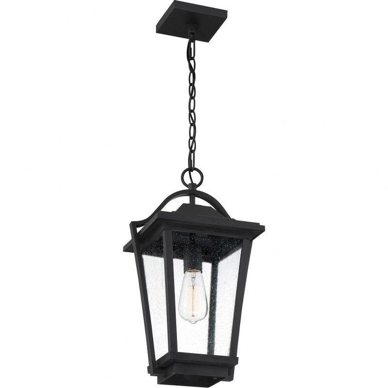 Quoizel Lighting Darius 1 - Light Pendant in  Earth Black