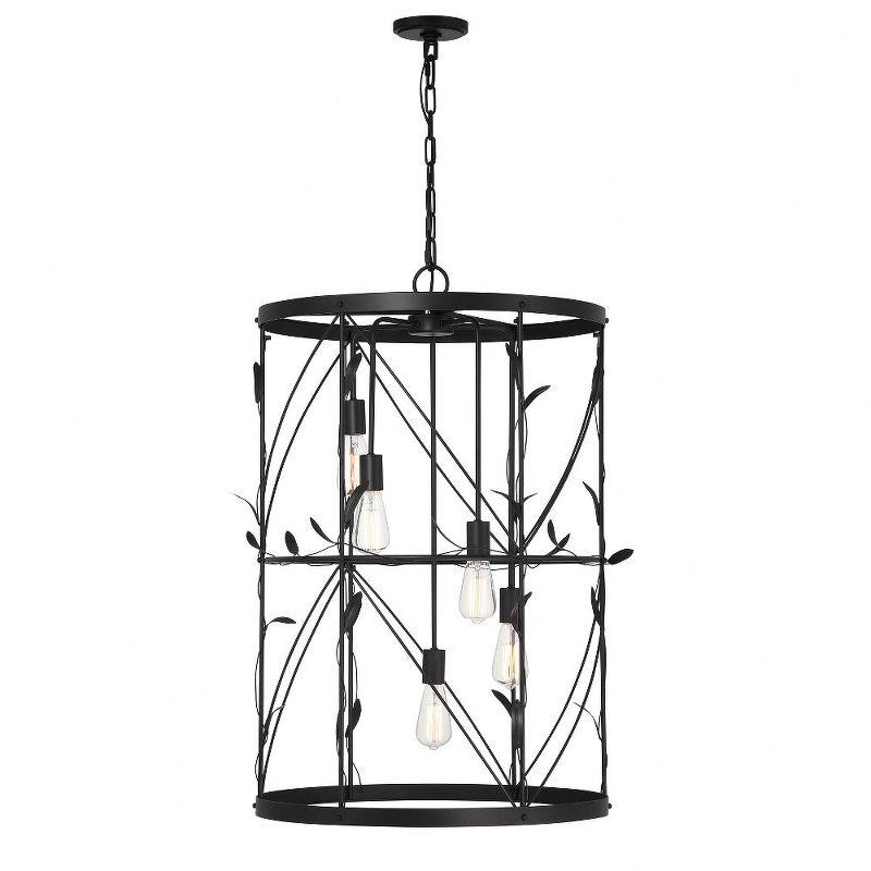 Savoy House Lexington 5-Light Pendant in Matte Black