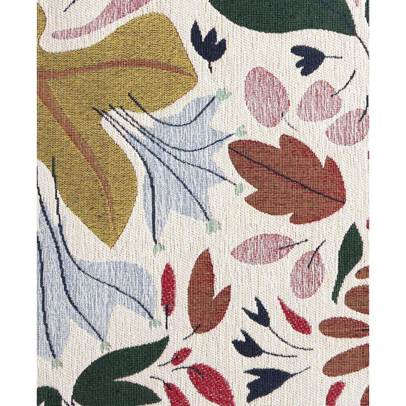 Town & Country Living Livie Floral Drip Everwash Washable Multi-Use Non-Slip Backing Decorative Rug